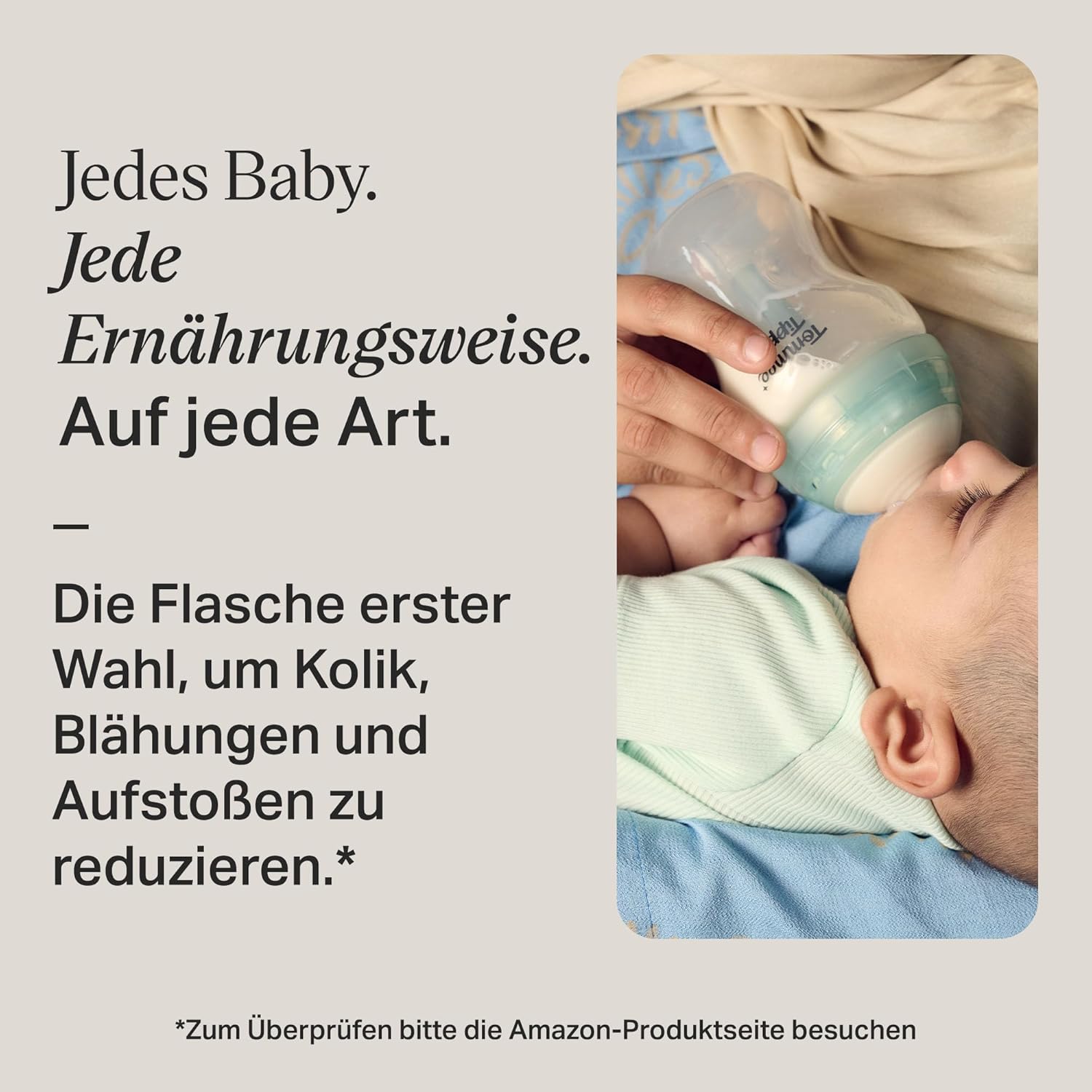 Thumbnail 3 de Tommee Tippee Advanced Anti-Kolik Babyflasche 260 ml