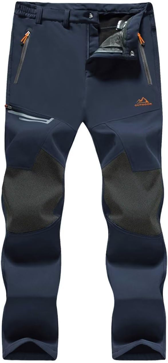 Detalle de MAGCOMSEN MCS966-110 Men's Winter Ski Pants, Fleece-Lined, Water-Resistant