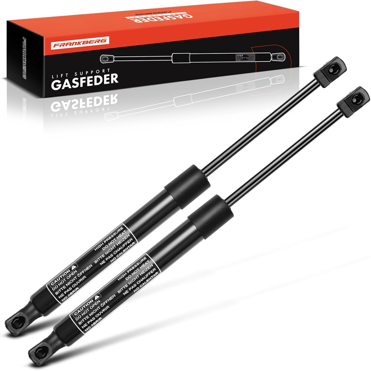 Detalle de Frankberg 2x Molle a gas per Cofano Motore – Compatibile con Discovery Sport L550 (FK7216C826AC)