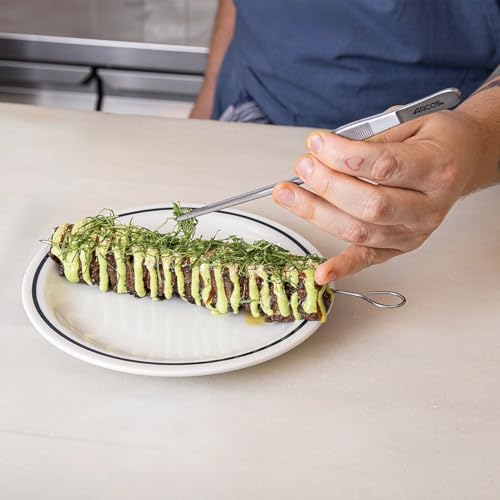 Detalle 2 de ARCOS Pinzas para Emplatar 200 mm en Acero Inoxidable – Gadget Chef