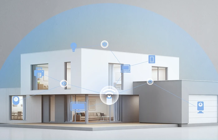 Thumbnail 4 de TP-Link Deco BE65 Wi‑Fi 7 Mesh 3er-Pack + Deco BE25 Outdoor – stabiles WLAN-Netzwerk für drinnen und draußen