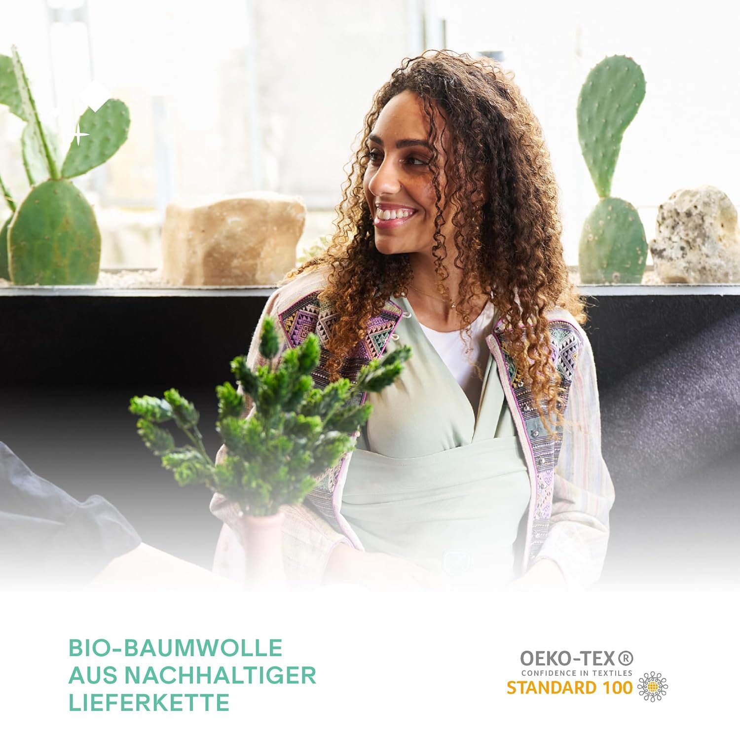 Thumbnail 2 de Koala Babycare Babytragetuch Cuddle Band 2.0 – elastisch, bis 15 kg, verstellbar & unisex