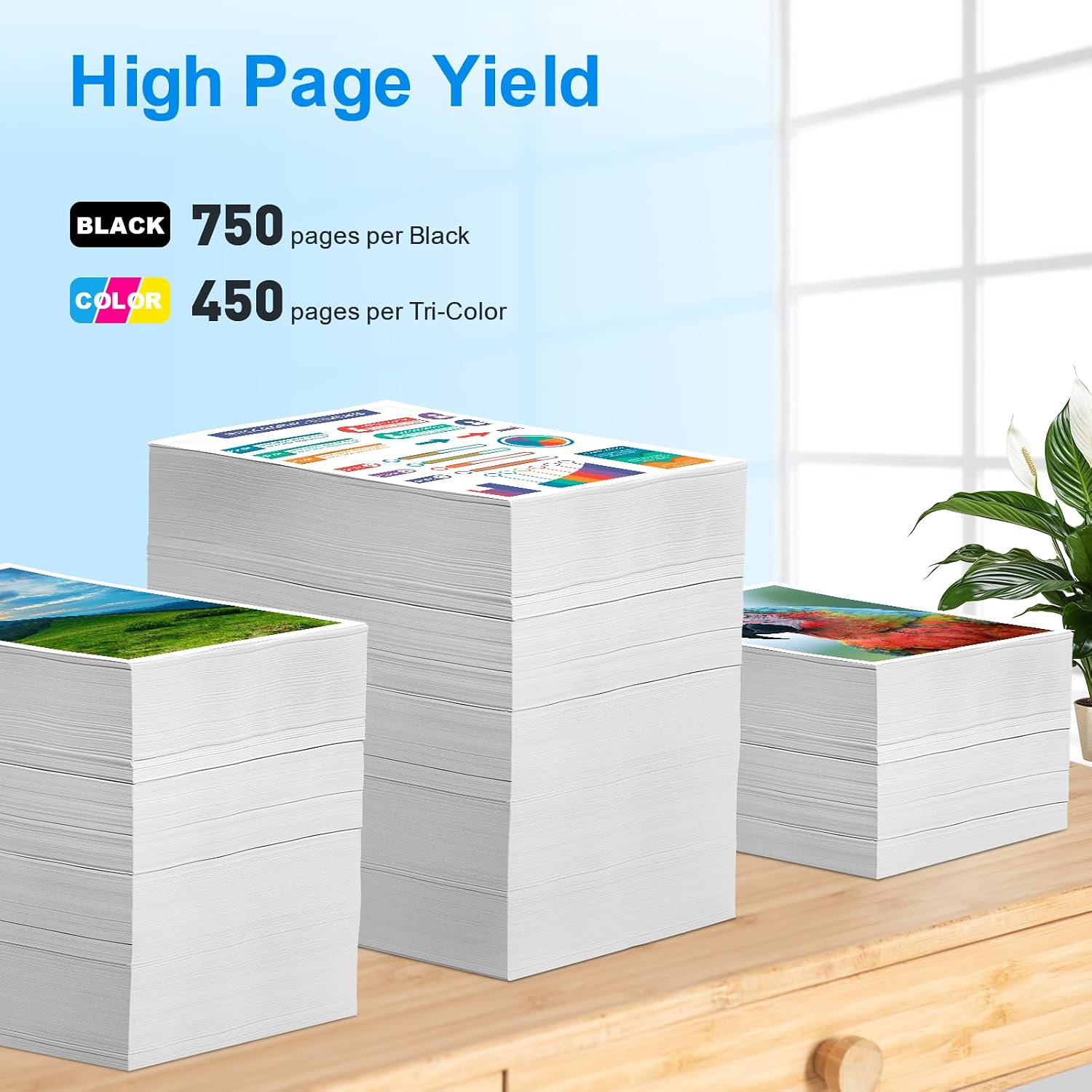 Thumbnail 2 de HP 305XL replacement ink cartridges 2-pack 🖨