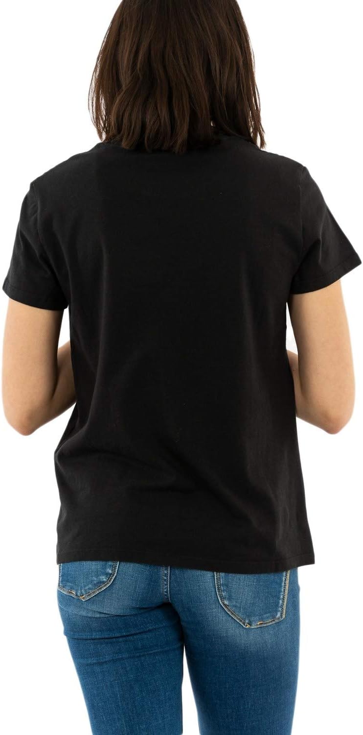 Detalle 2 de Levi's Perfect Tee: T-Shirt para Mujer en Mineral Black (XS)