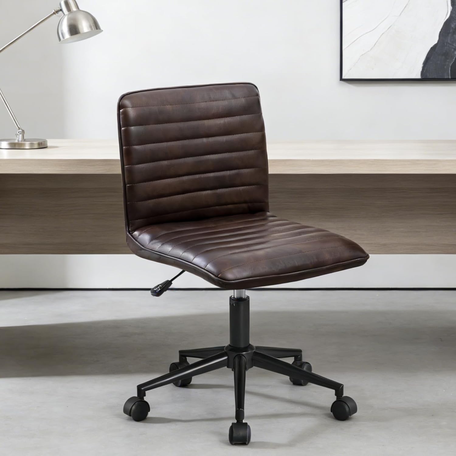 Thumbnail 5 de Hellove Chaise de Bureau sans Accoudoirs Moderne