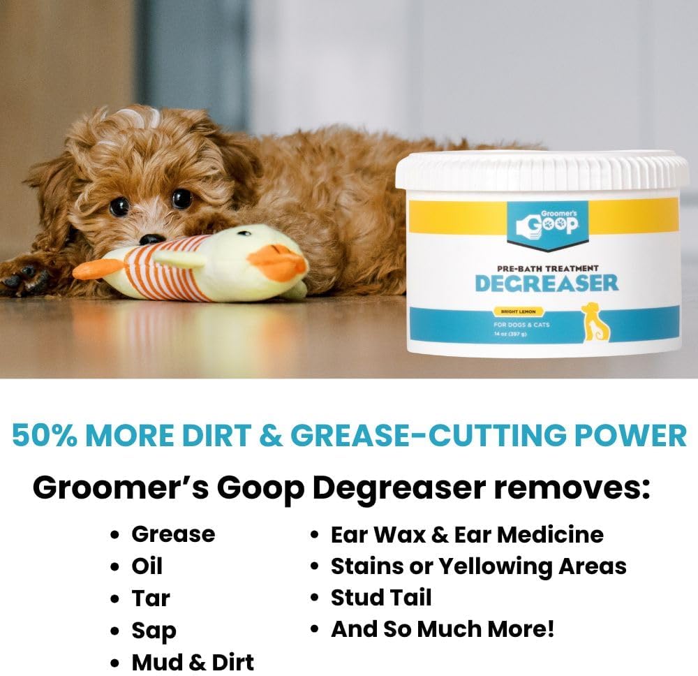 Detalle de Groomer's GOOP グープ 犬猫用シャンプー前クリーム|無香料・皮脂汚れ向け