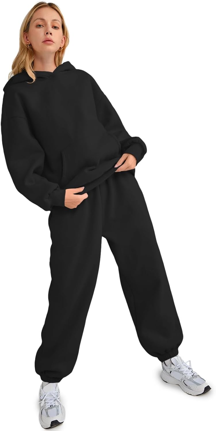 Thumbnail 4 de AUTOMET Women's 2-Piece Lounge Hoodie Sweatsuit Set (Plus Size)