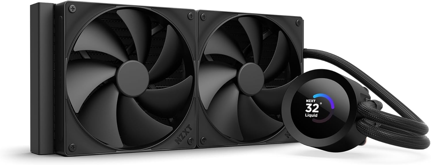 Detalle de NZXT Kraken Plus 280 CPU liquid cooler