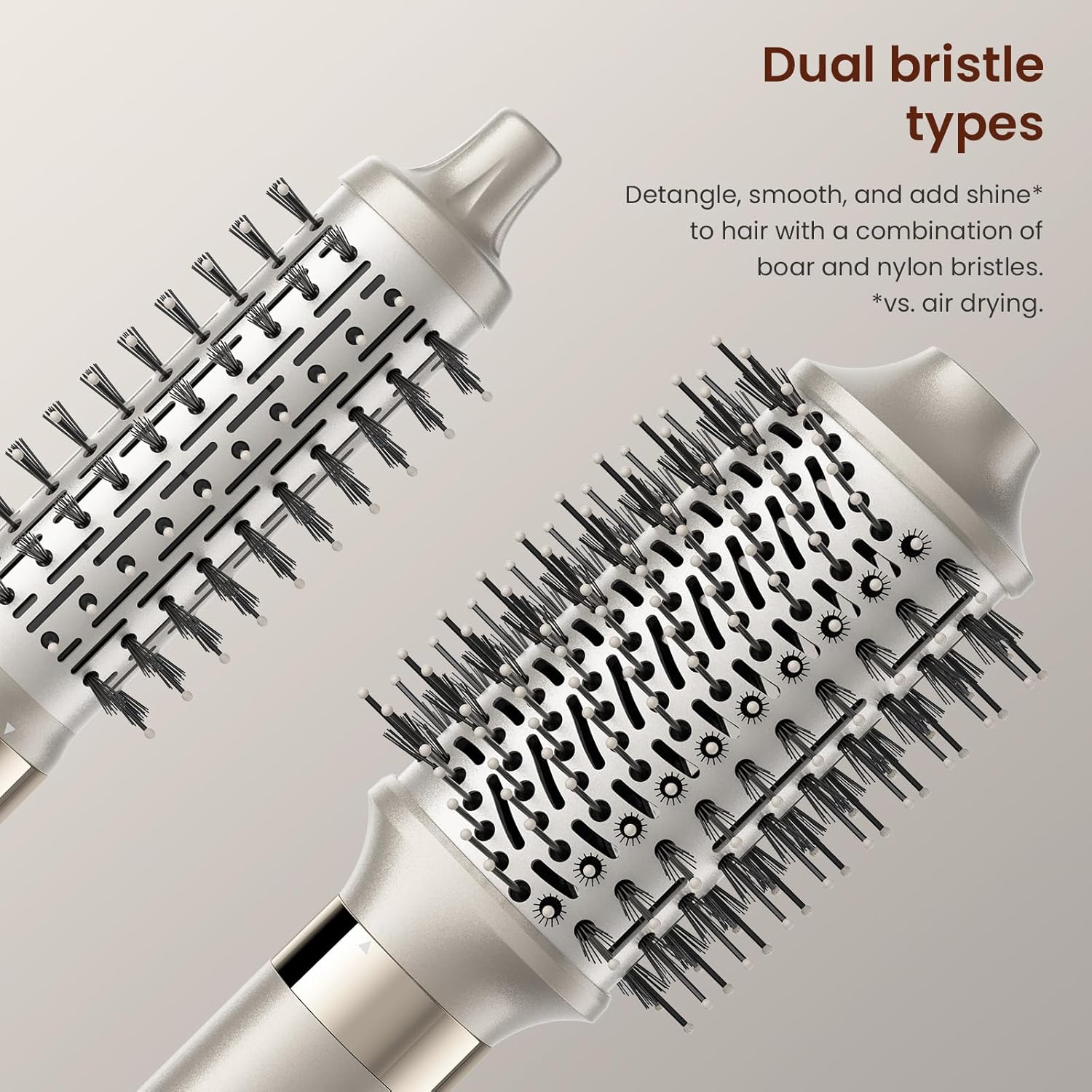 Thumbnail 6 de MESCOMB 5-in-1 Airstyler – Hairstyler mit Hochgeschwindigkeitsmotor, Rundbürstenföhn & Auto-Wrap Lockenstab