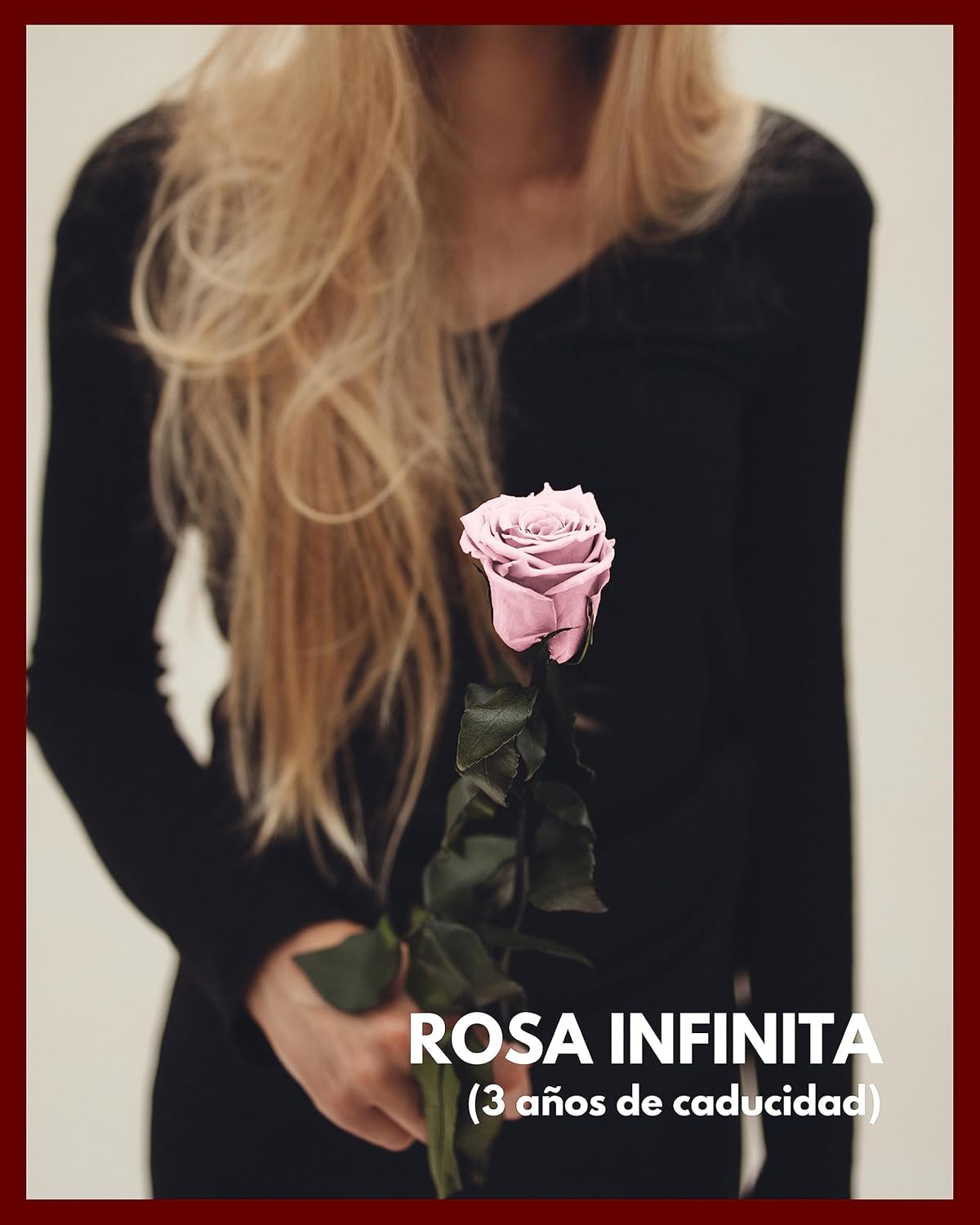 Thumbnail 2 de Mia Milano Infinity Rose Rosa en Caja de Regalo 🌹