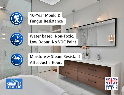 Thumbnail 2 de SIRAMICO COATINGS Anti-Mould Paint | 1 Litre