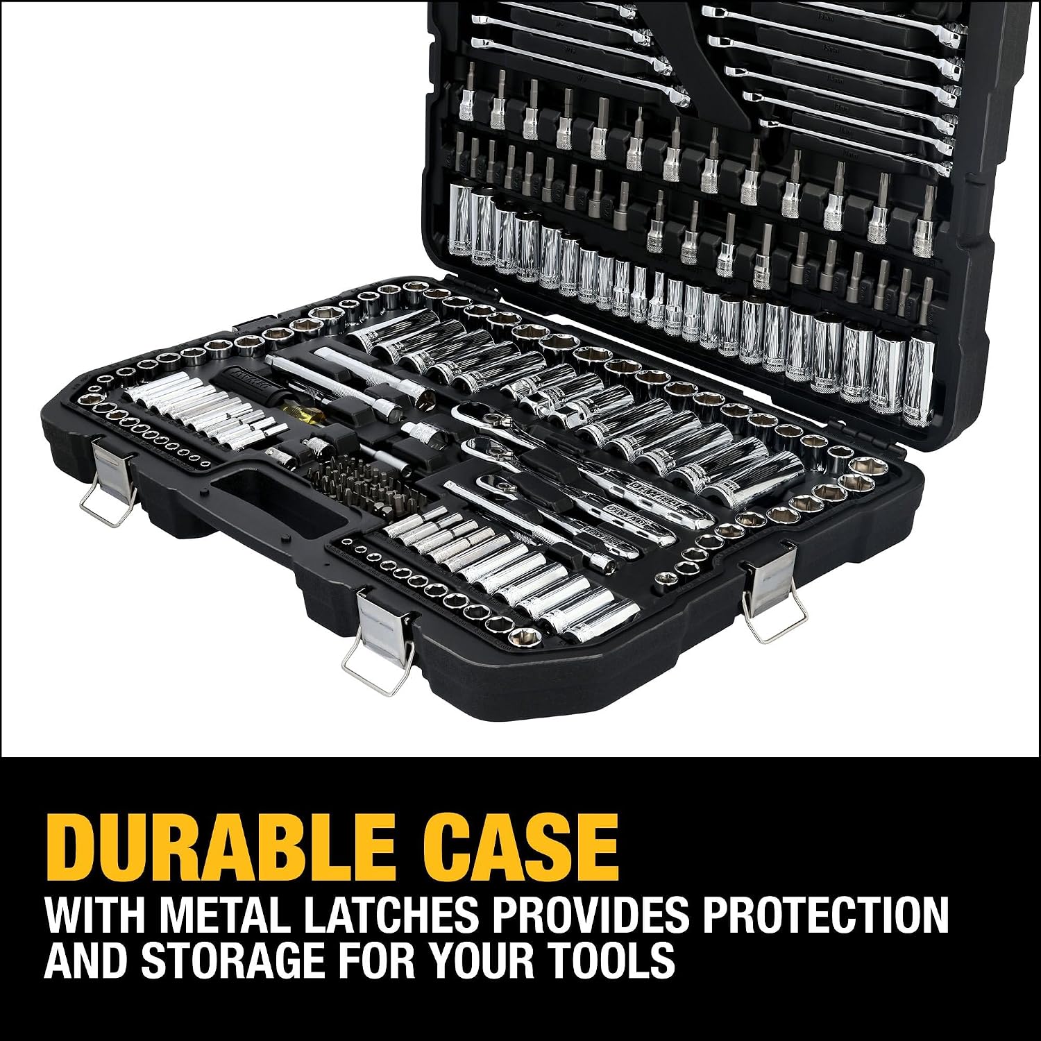 Thumbnail 6 de DEWALT DWMT81535 247-Piece Mechanics Tool Set with 72-Tooth Ratchets
