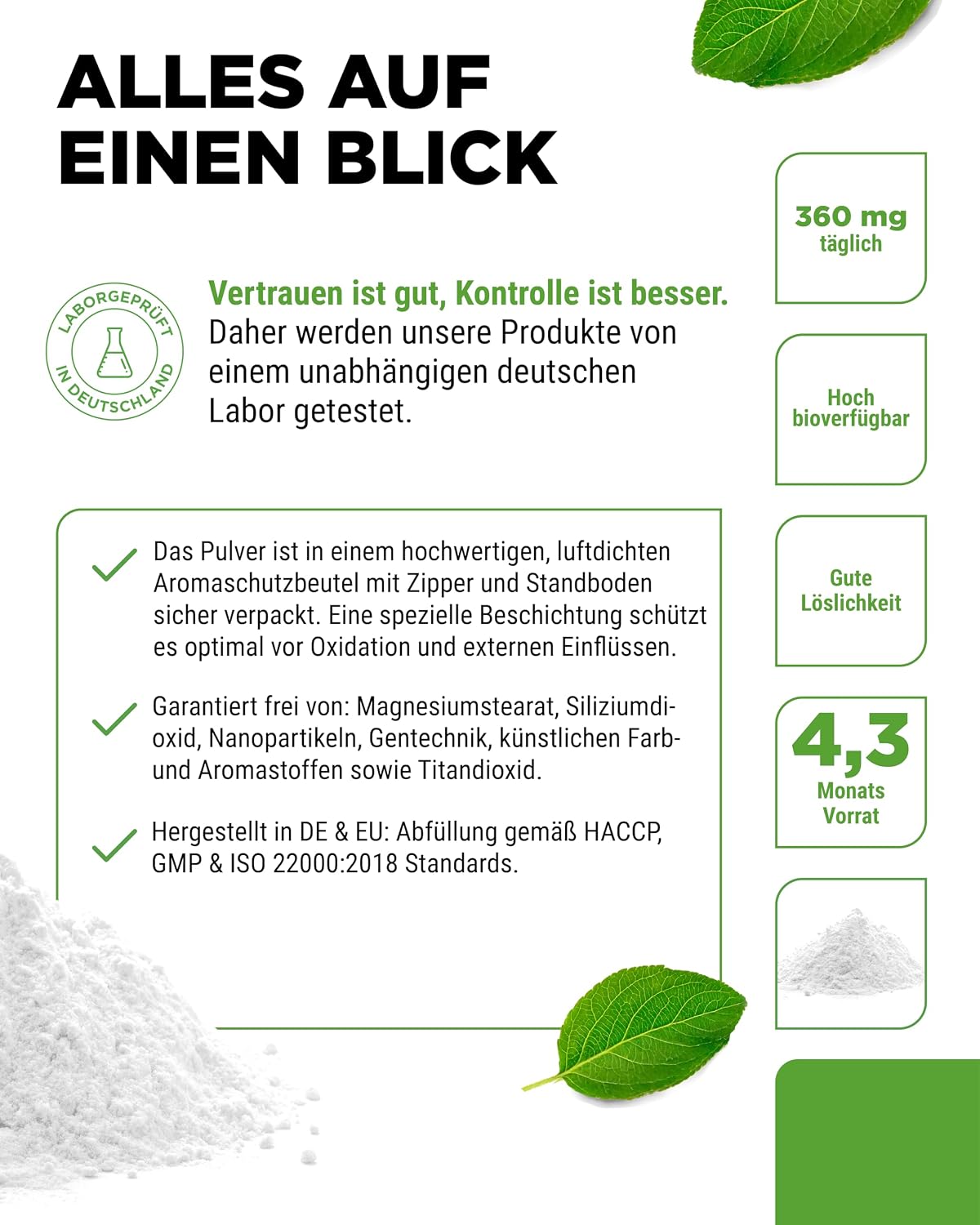 Detalle 2 de Vit4ever Magnesium Pure 600 g Pulver