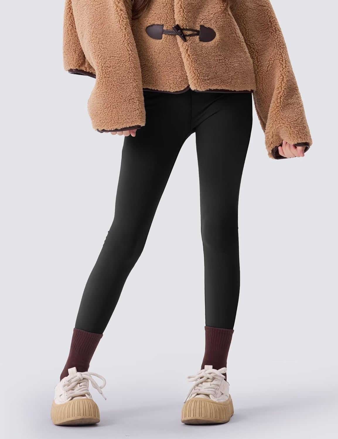Thumbnail 1 de Roself Moment 3er Pack Mädchen-Leggings lang mit hohem Bund – Stretch & bequem für Sport und Alltag