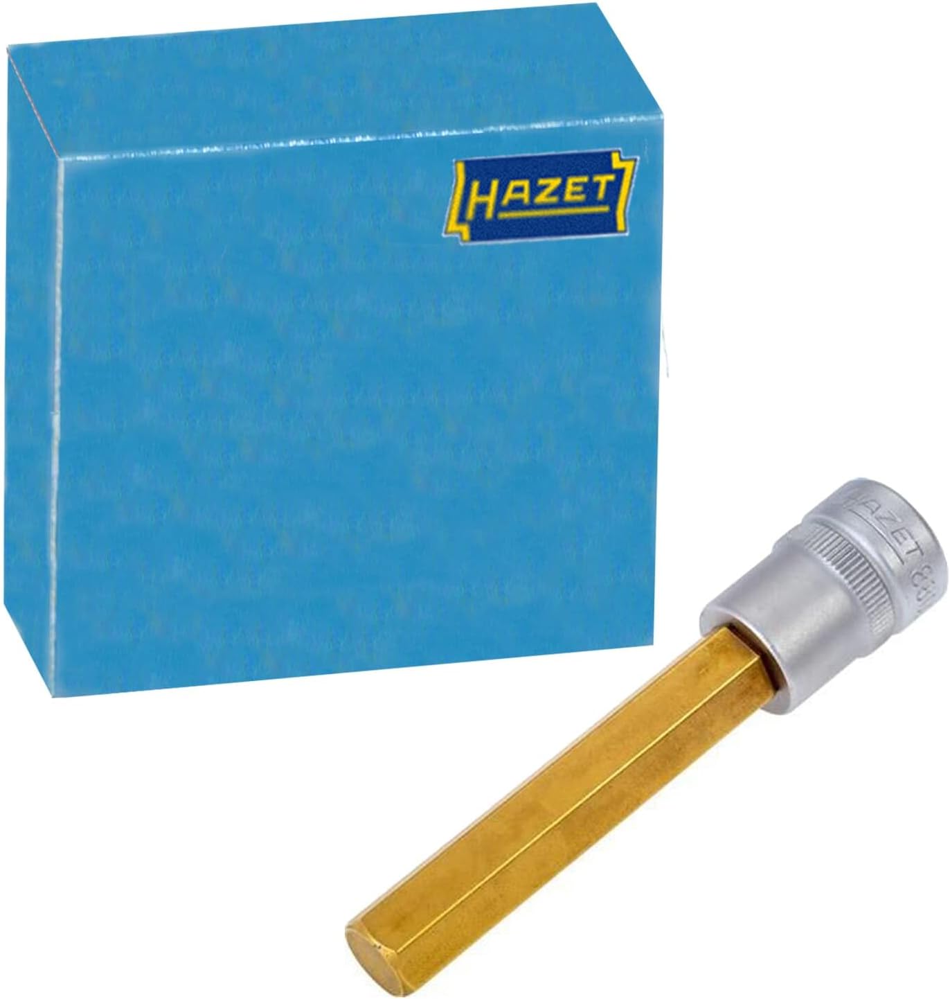 Detalle de HAZET 8801H4 ヘキサゴンソケット 9.5mm差込角・対辺4mm・全長55mm