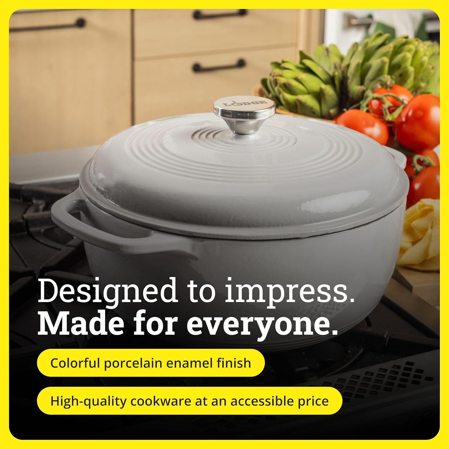 Thumbnail 4 de Lodge Essential Dutch Oven 6 Quart