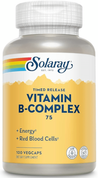 Detalle de Solaray B-Complex 100 cápsulas vegetales