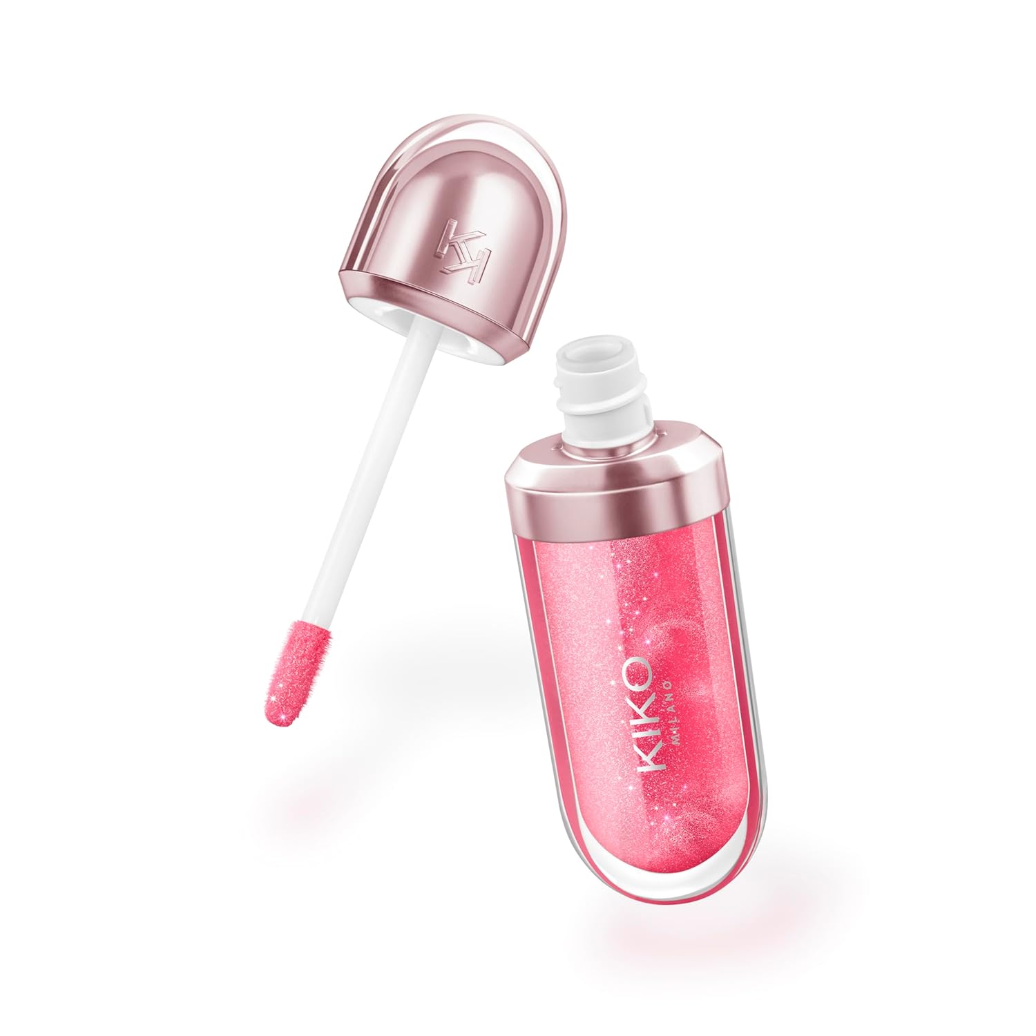 Detalle 2 de KIKO Milano 3D Hydra Lip Oil 04 – Feuchtigkeitsspendendes Lippenöl