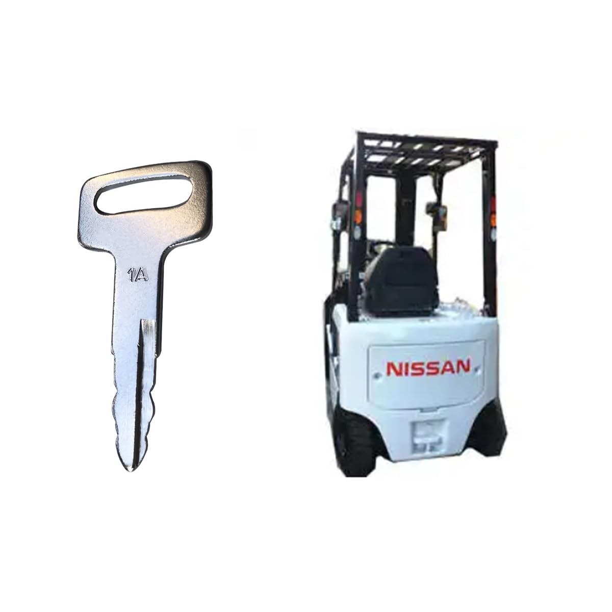 Detalle 2 de Nissan forklift ignition key, Part Number 1A