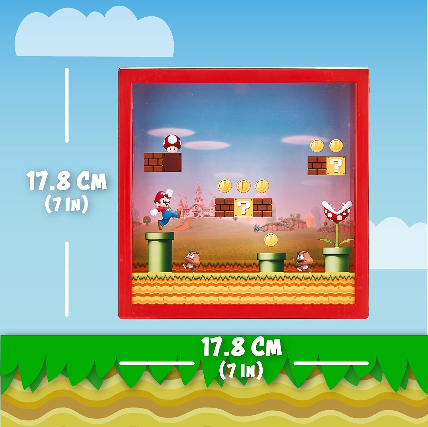Detalle 2 de Paladone Tirelire Super Mario 18 cm 🪙