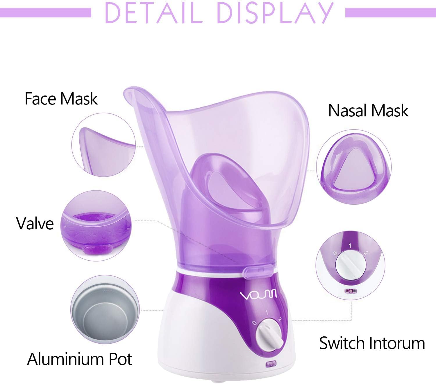 Thumbnail 6 de VOUM Facial Steamer 80ml Warm Mist