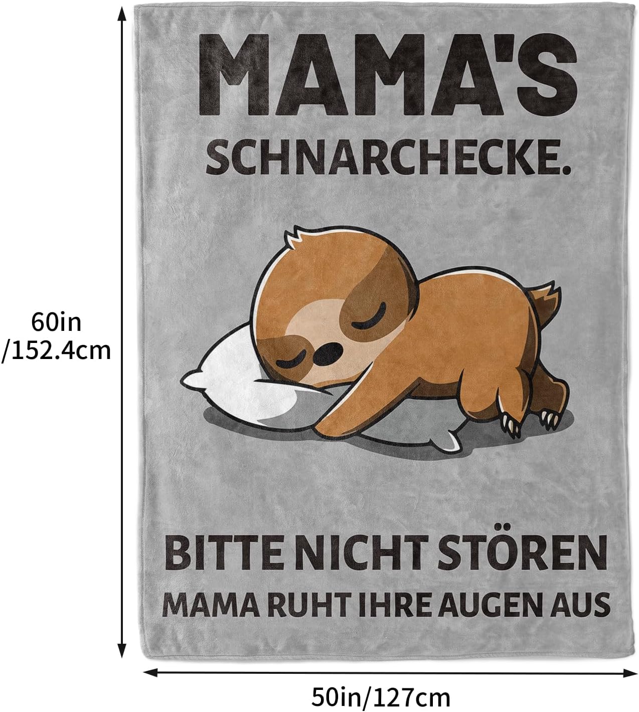 Thumbnail 4 de KAAYEE Mama Geschenk Kuscheldecke