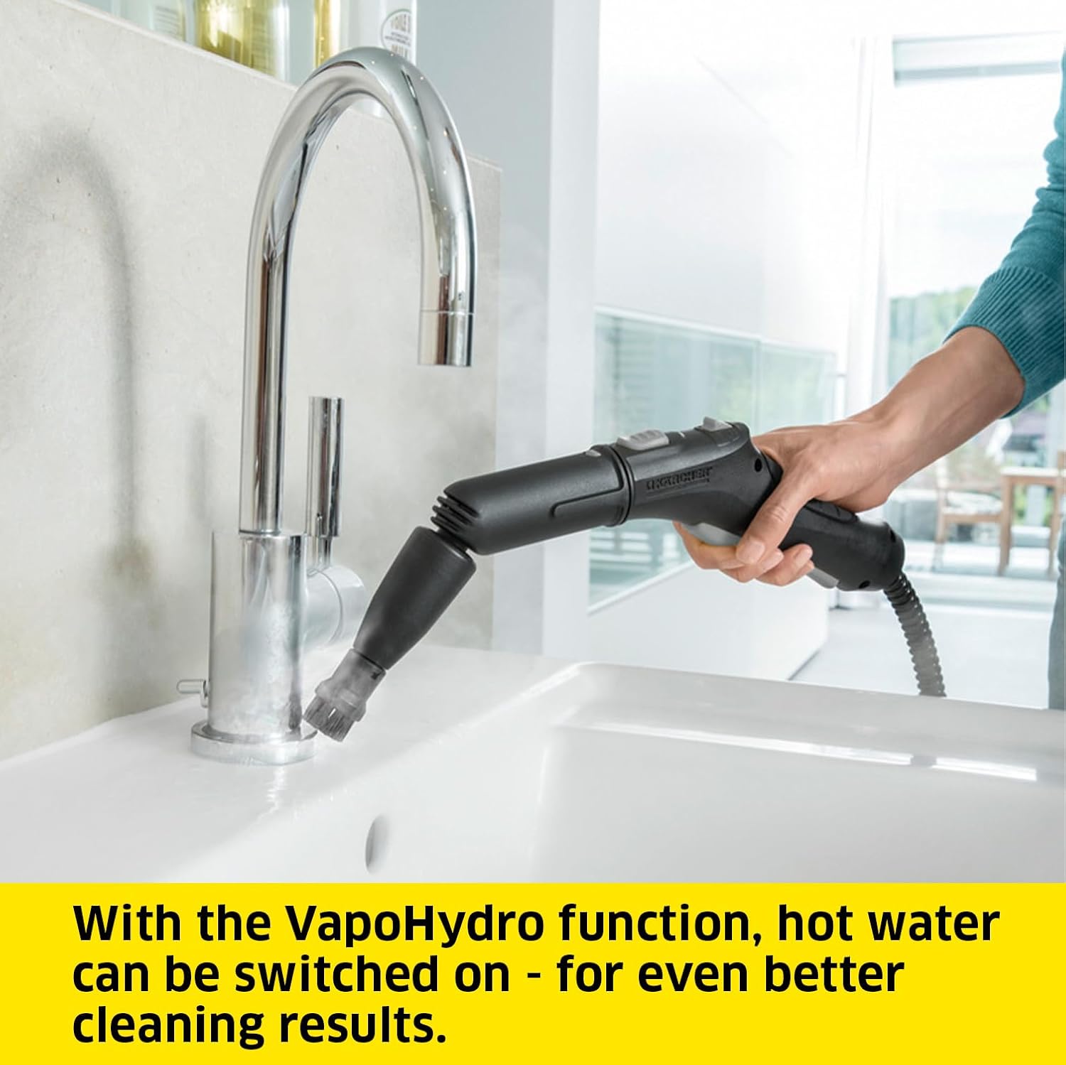 Thumbnail 2 de Kärcher SC 5 EasyFix Steam Cleaner with hot water connection