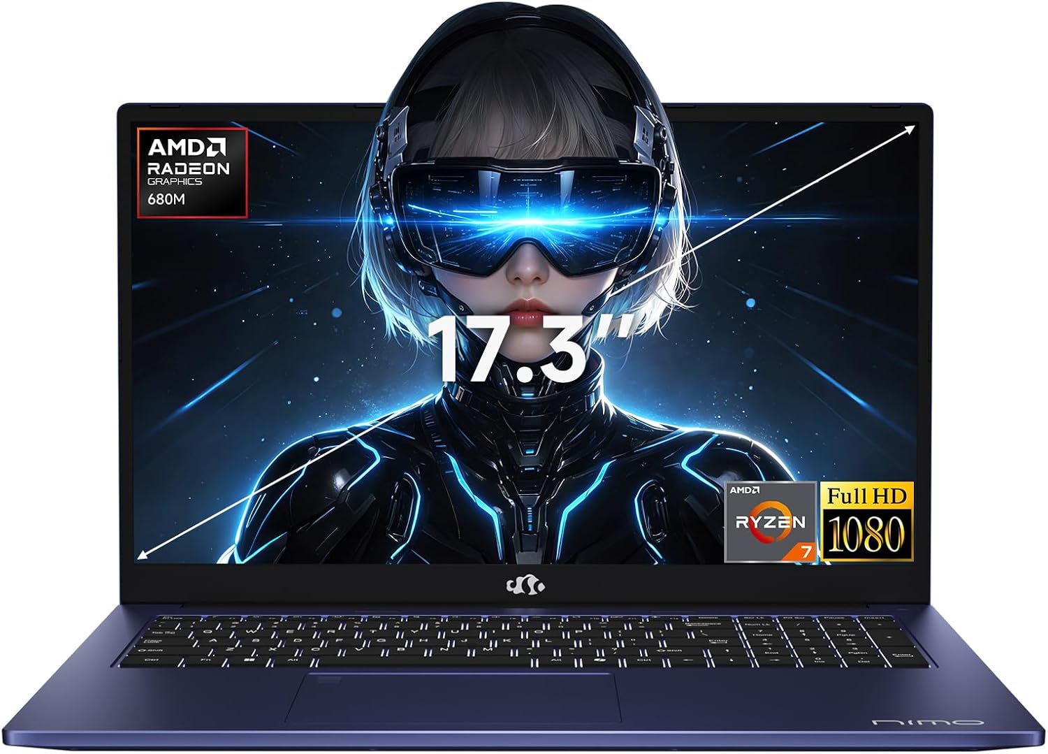 Detalle de NIMO 17.3-Inch Laptop