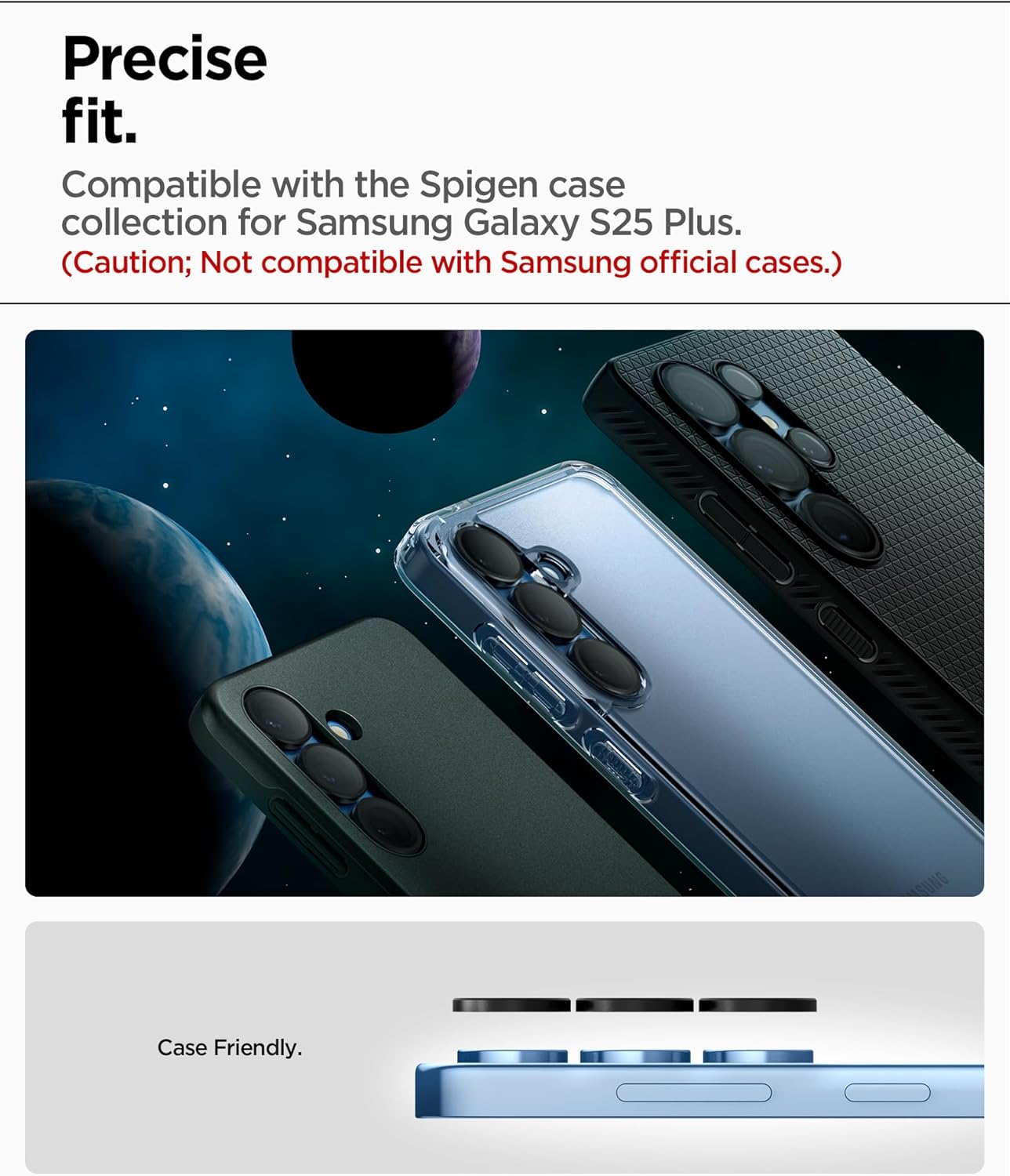 Thumbnail 6 de Spigen Glas.tR EZ Fit Optik Pro - Protector Cámara Samsung