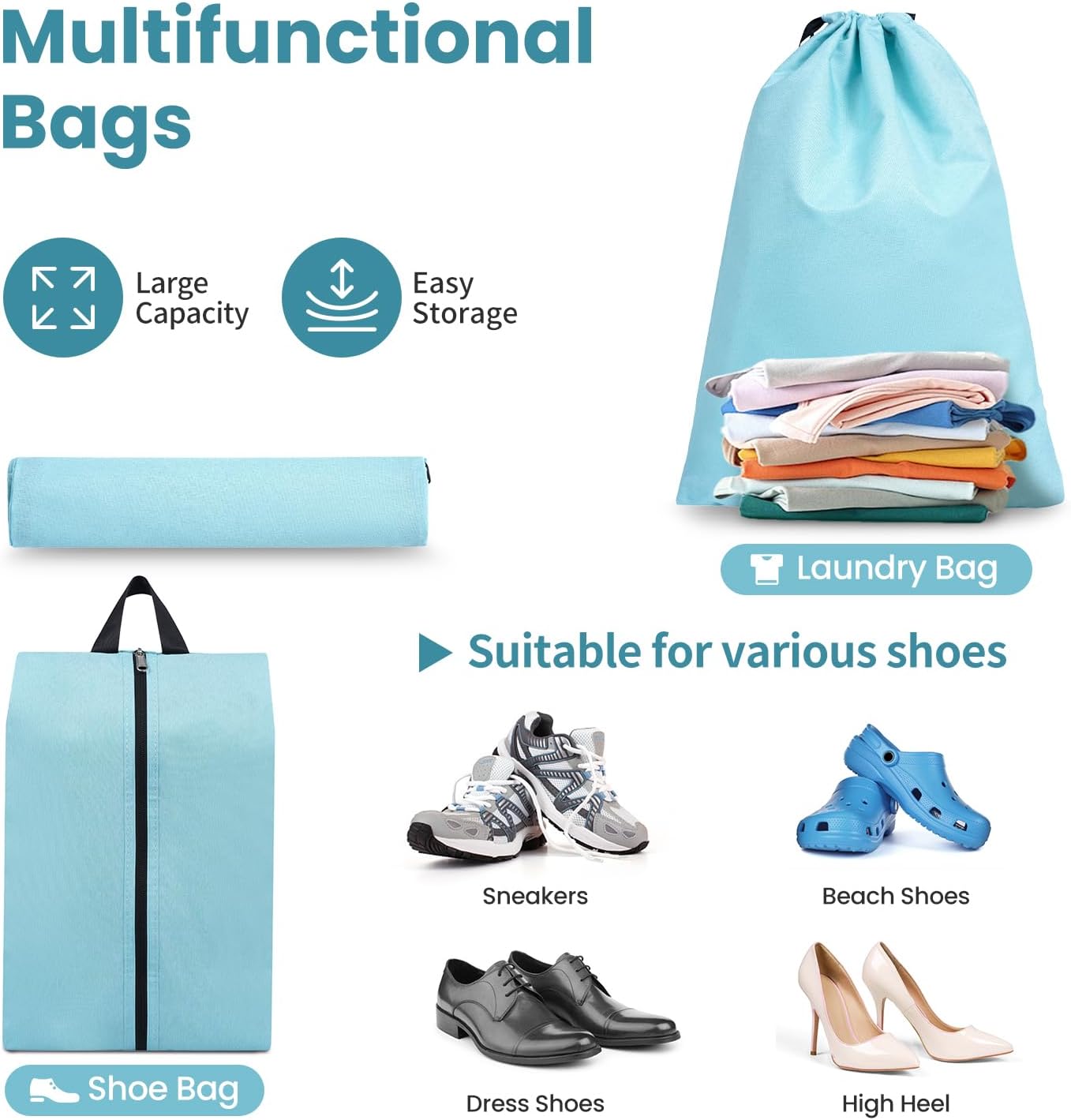 Thumbnail 5 de Prezon Large Compression Packing Cubes 4‑set