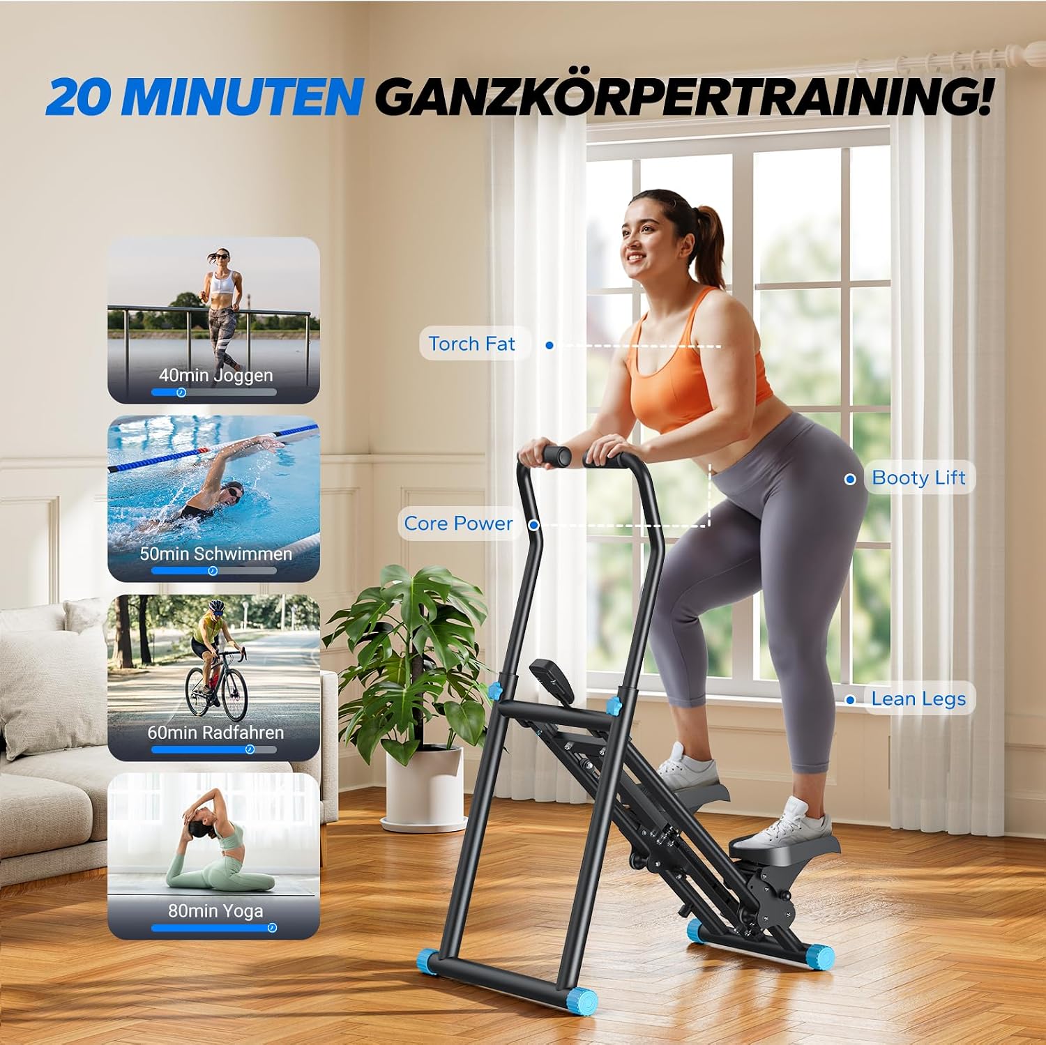Thumbnail 5 de MERACH 2025 Stair Stepper Pro 3 Stufen đ