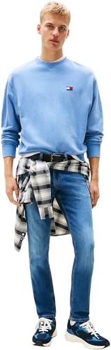Detalle 2 de Tommy Jeans Hombre Pantalón Vaquero Slim Stretch 🔵 36W/32L
