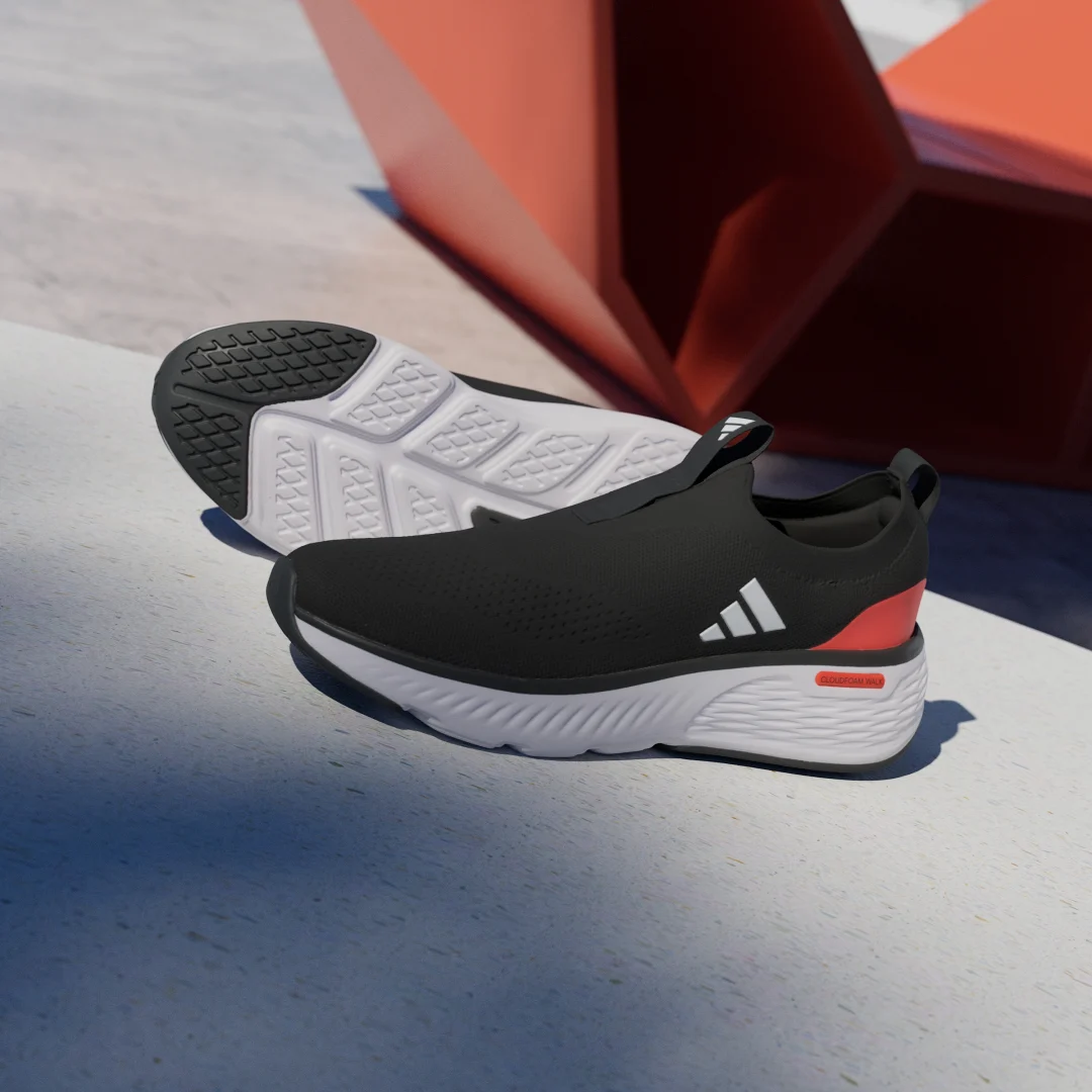 Detalle de Zapatilla Cloudfoam Go Sock de Adidas: comodidad diaria con estilo urbano