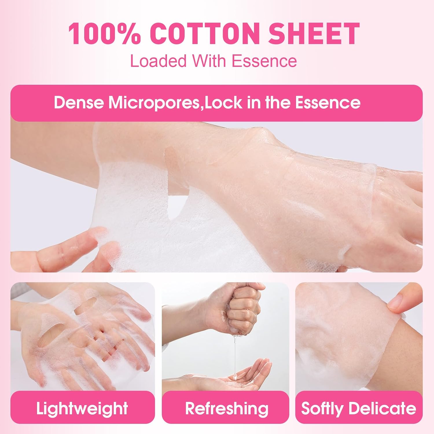 Thumbnail 3 de KONEUK 12-Pack Collagen Hydrating Sheet Face Masks Set (All Skin Types)