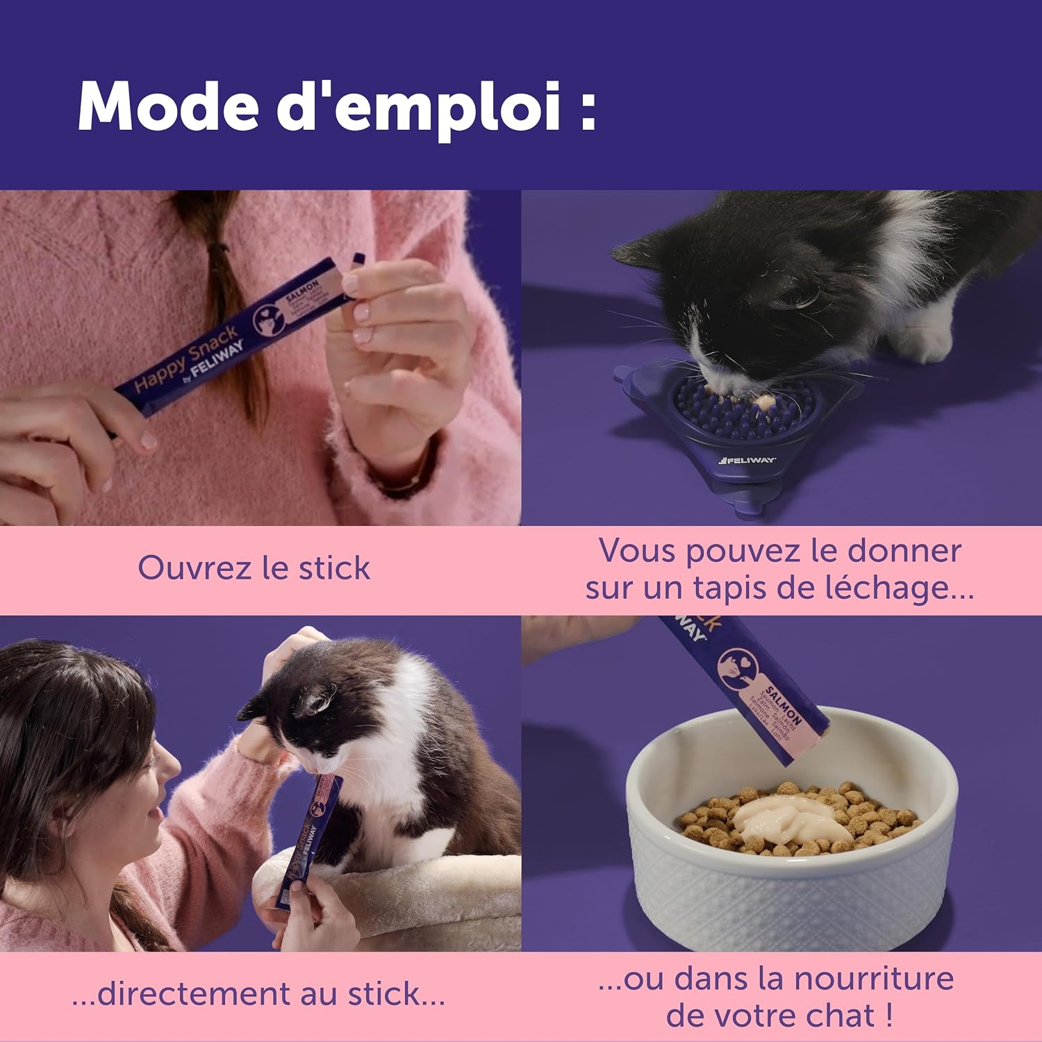 Detalle de Happy Snack by FELIWAY - Friandises apaisantes pour chats