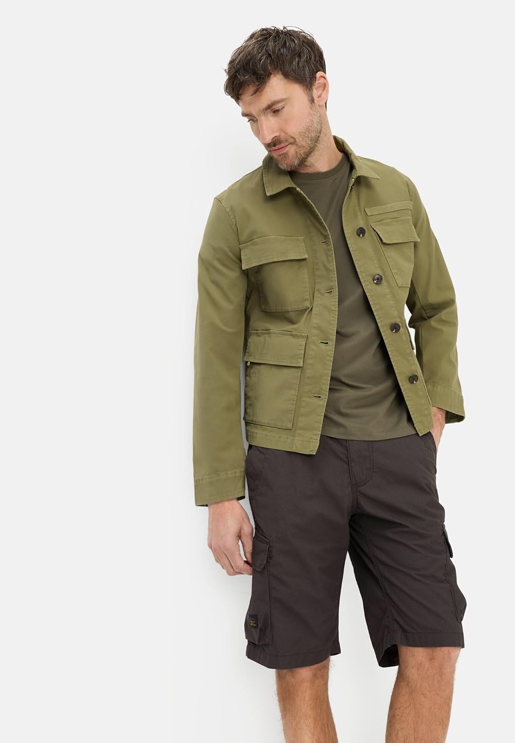 Detalle de Camel Active Bermudas Homme – Short casual pour l’été