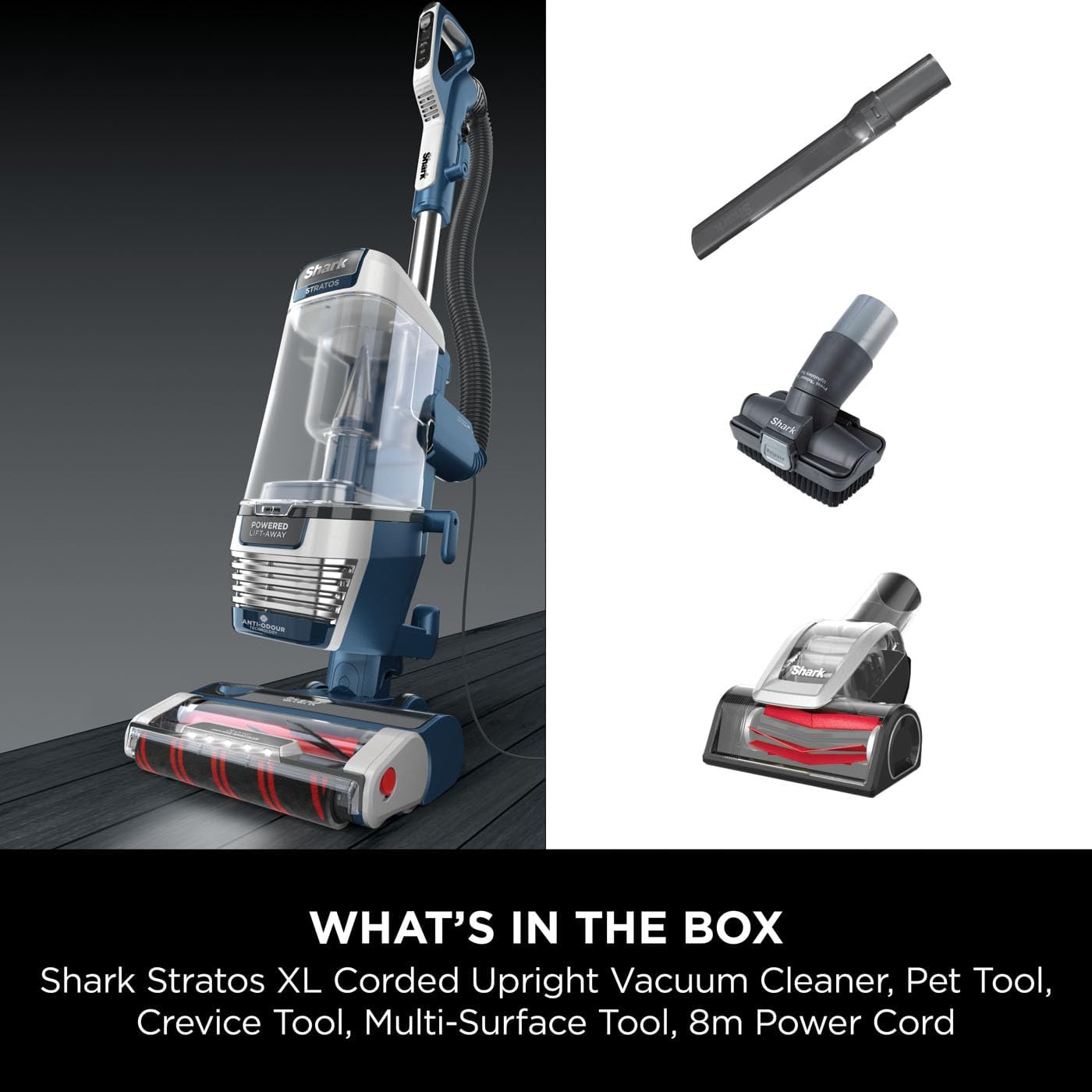 Detalle de Shark Stratos XL AZ3000UKT 2.6L Upright Vacuum