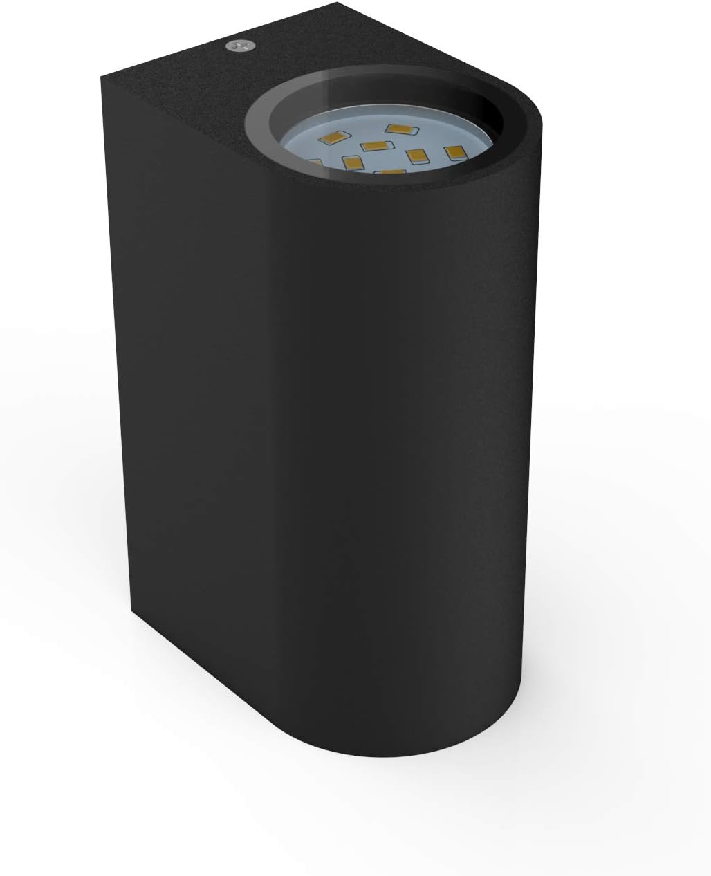 Detalle de B.K.Licht Applique murale LED extérieur/ intérieur – 2 spots GU10, IP44, 2x5W, 800 lm, 3000 K