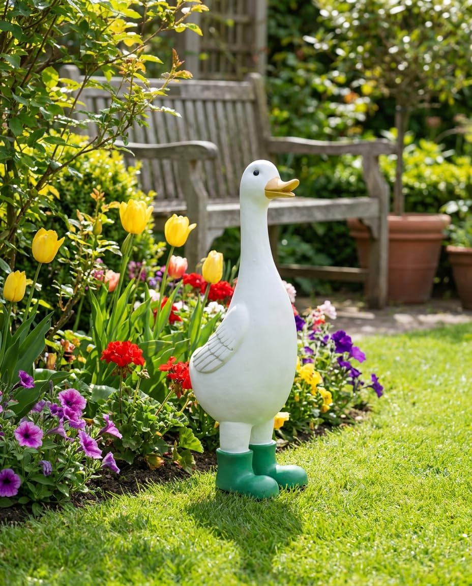 Detalle 2 de iStatue Porch Goose 23.6-Inch
