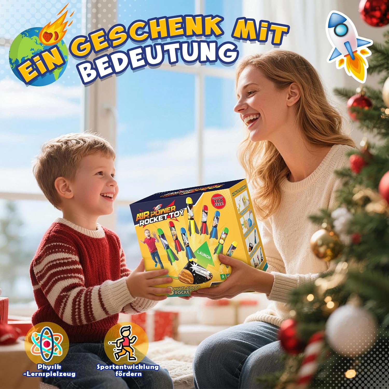 Thumbnail 6 de Anginne Raketen-Spielzeug aus Schaumstoff – Outdoor-Cohetes für Kinder ab 3 Jahren