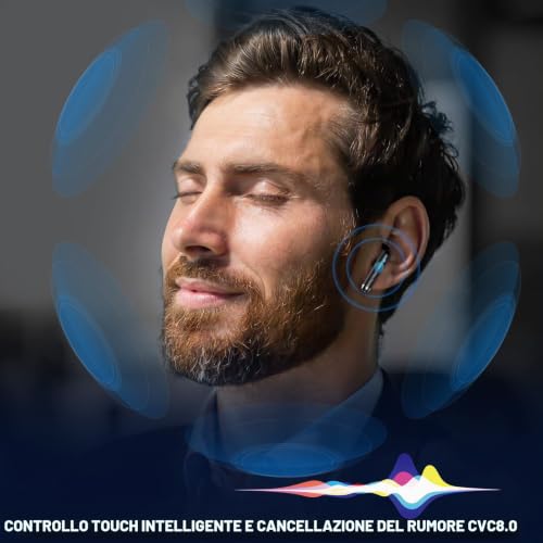 Thumbnail 6 de Zakotu 2026 Cuffie Bluetooth 5.4 In-Ear: Autonomia, ANC ENC e Impermeabilità IP7