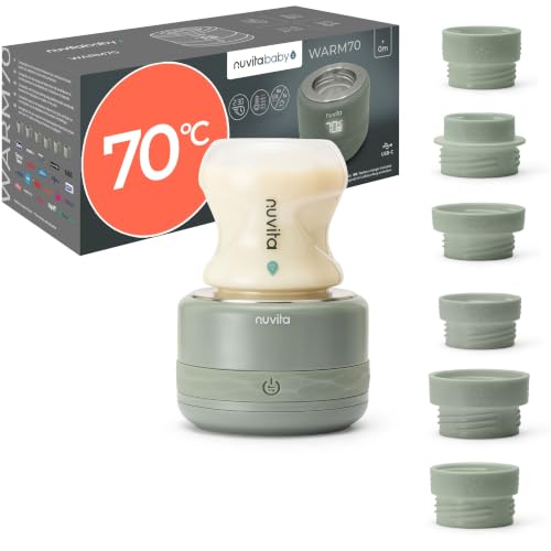 Detalle de Nuvita 1166 Warm70 Scalda-biberon Portatile Senza Fili 70°C