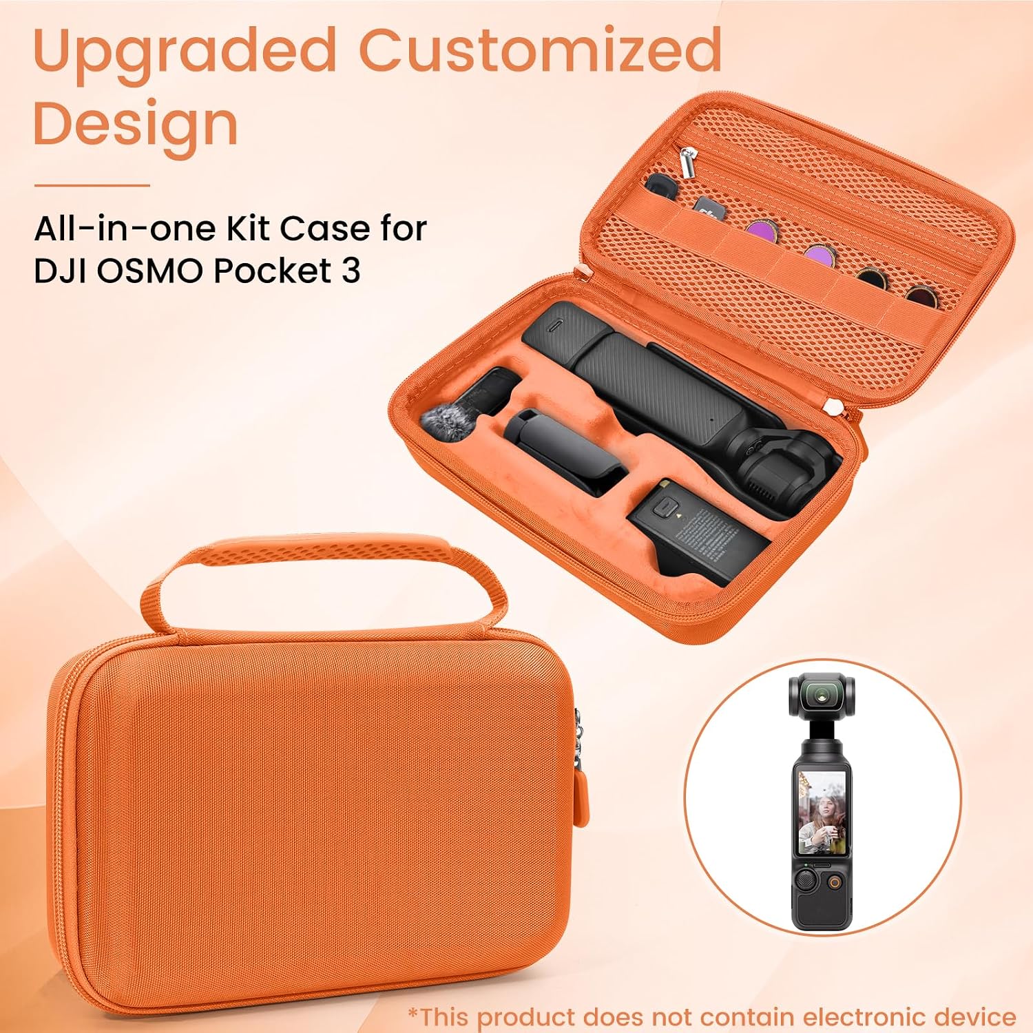 Thumbnail 1 de DJI Osmo Pocket 3 Case – All-in-One Creator Combo Storage Solution