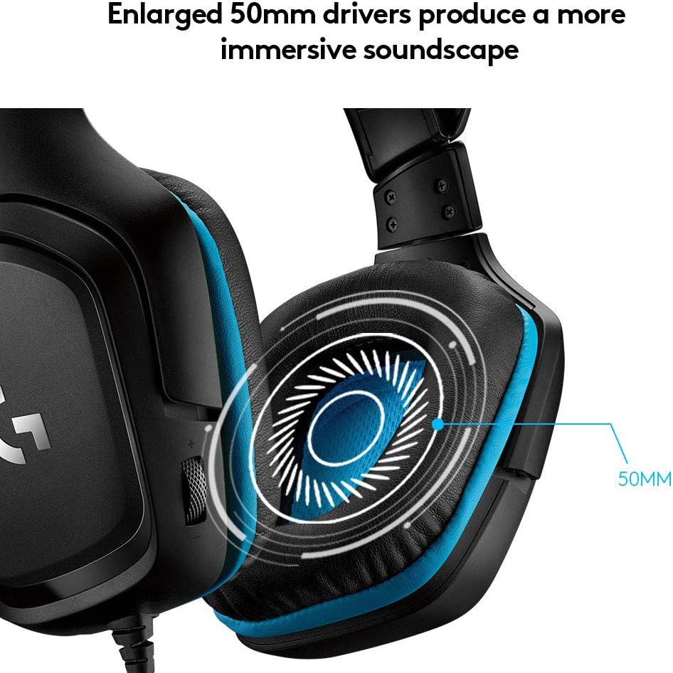 Detalle 2 de Logitech G432 7.1 Gaming Headset