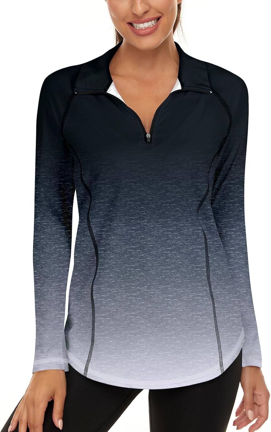 Thumbnail 6 de Akiooue Womens Long Sleeve UPF 50+ 1/4 Zip