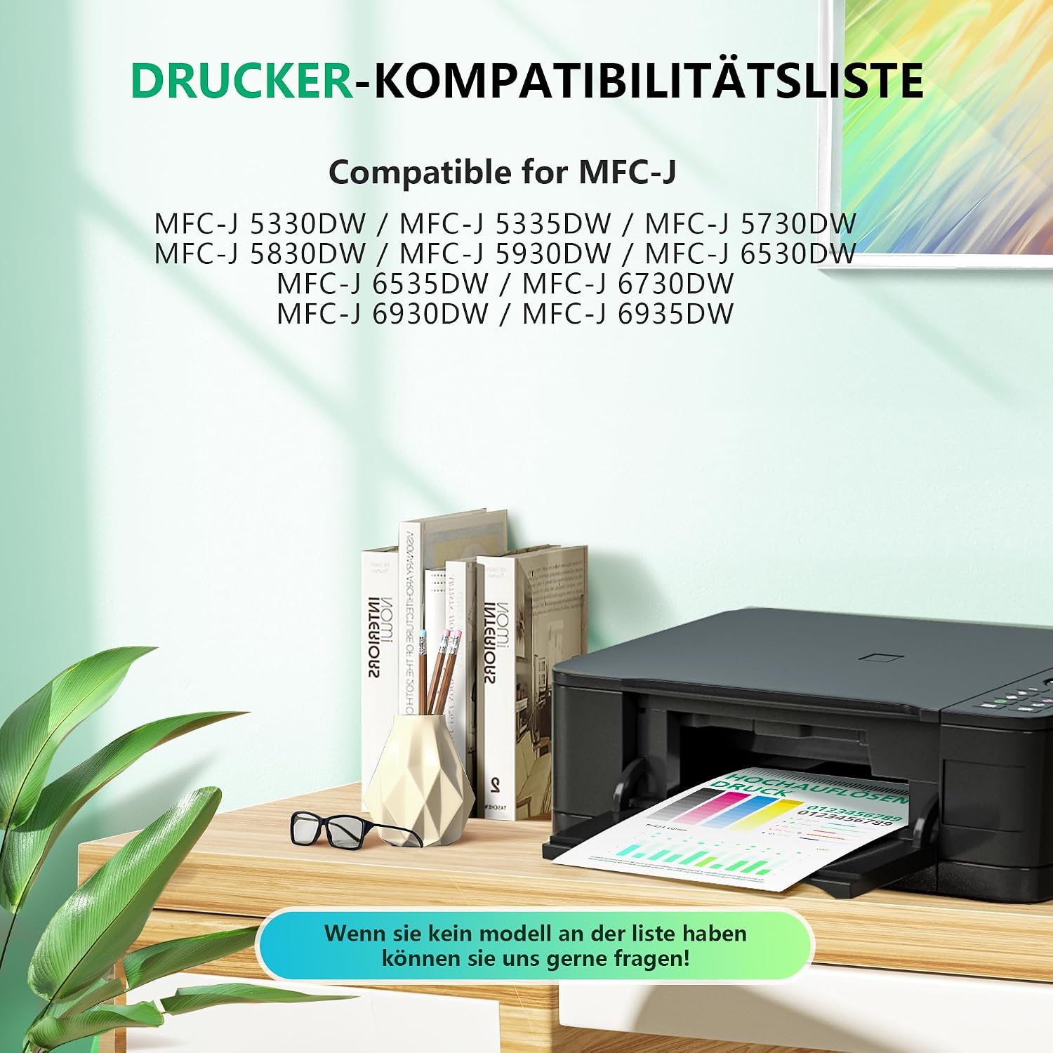 Detalle 2 de NewLift LC3219XL kompatible Patronen 4er-Pack