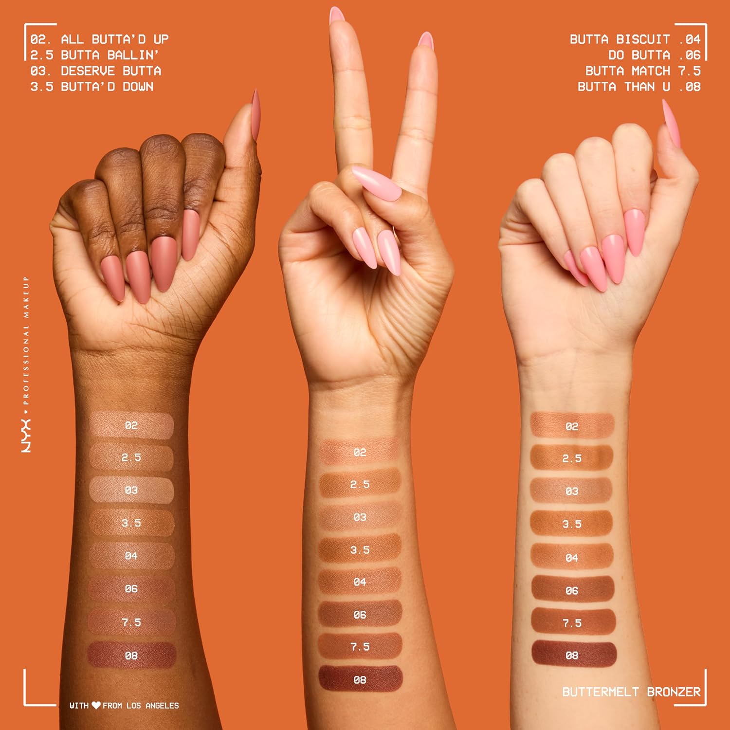 Detalle 2 de NYX Bronzer Butta Me Up 5 g – Look abbronzato e luminoso, fino a 12h