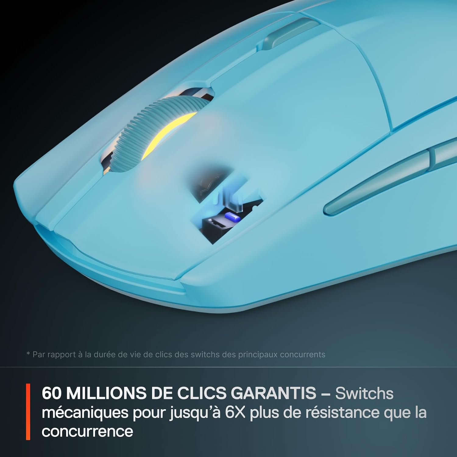 Thumbnail 4 de SteelSeries Rival 3 Wireless Gen 2 Souris Gaming sans Fil