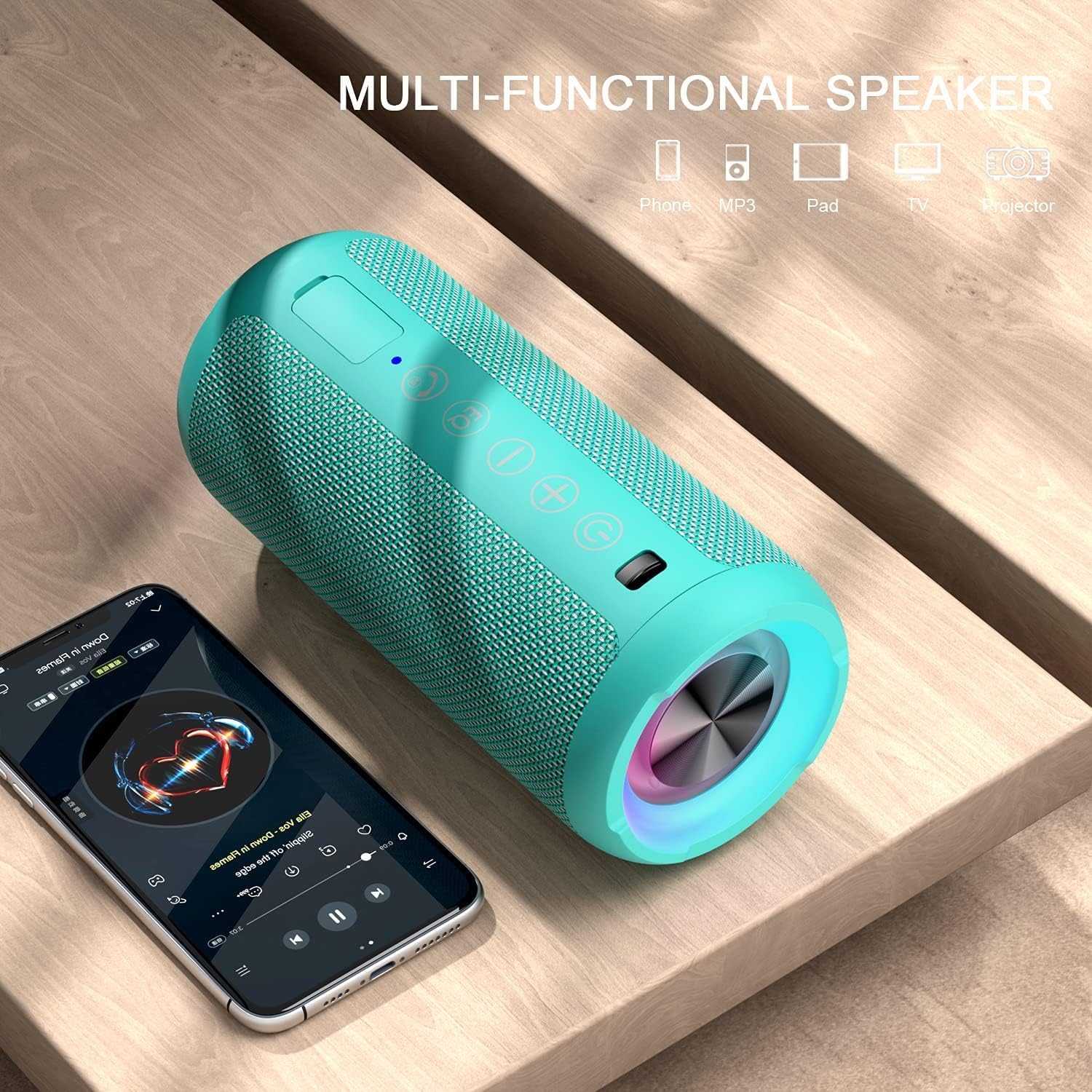 Thumbnail 1 de Ortizan Bluetooth Lautsprecher 360° Sound IPX7