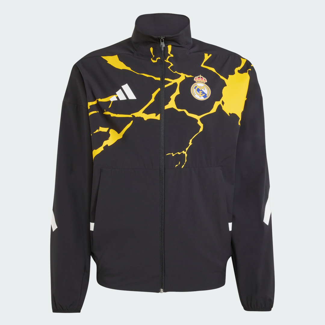 Thumbnail 3 de Chaqueta himno adidas Real Madrid Avengers Z.N.E. – Negro